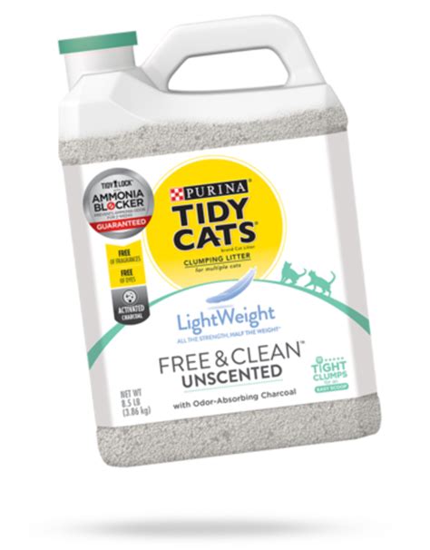 tidy cat lightweight unscented|TIDY CATS Free & Clean Lightweight Unscented .